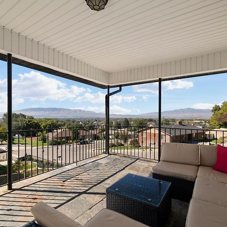 Beautiful View On Balcony Villa Lehi Exterior foto